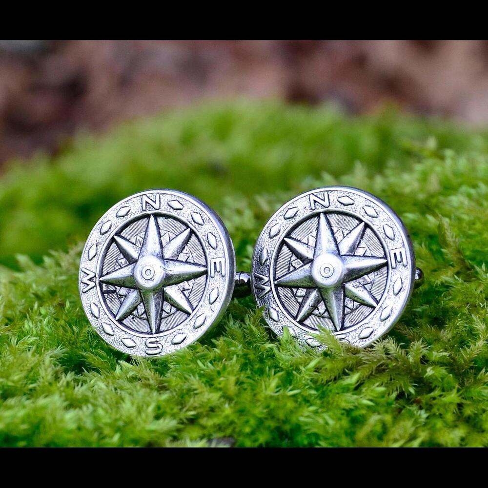 Compass Cufflinks Cufflinks